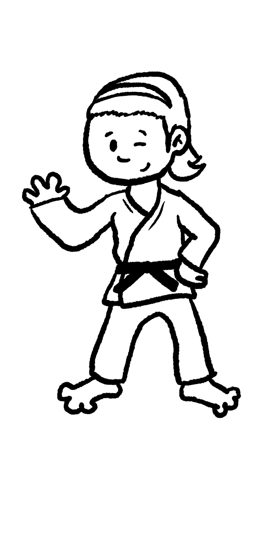 judo meisje