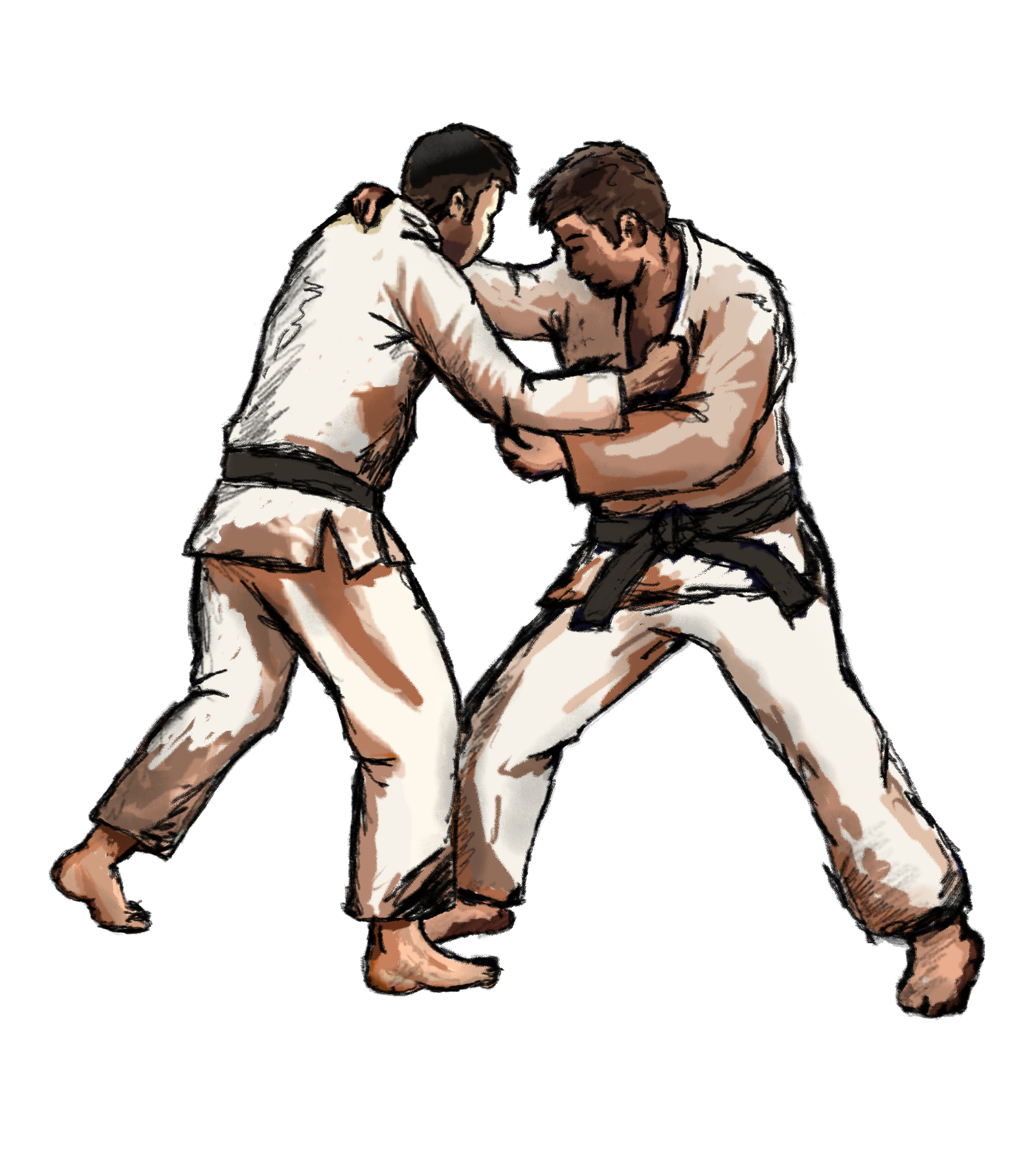 judo art wedstrijd shiai