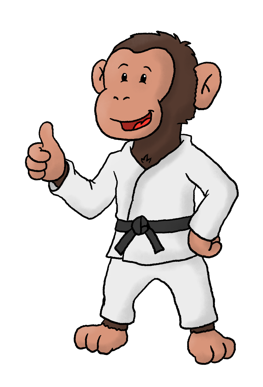 judo aap chimpansee dier
