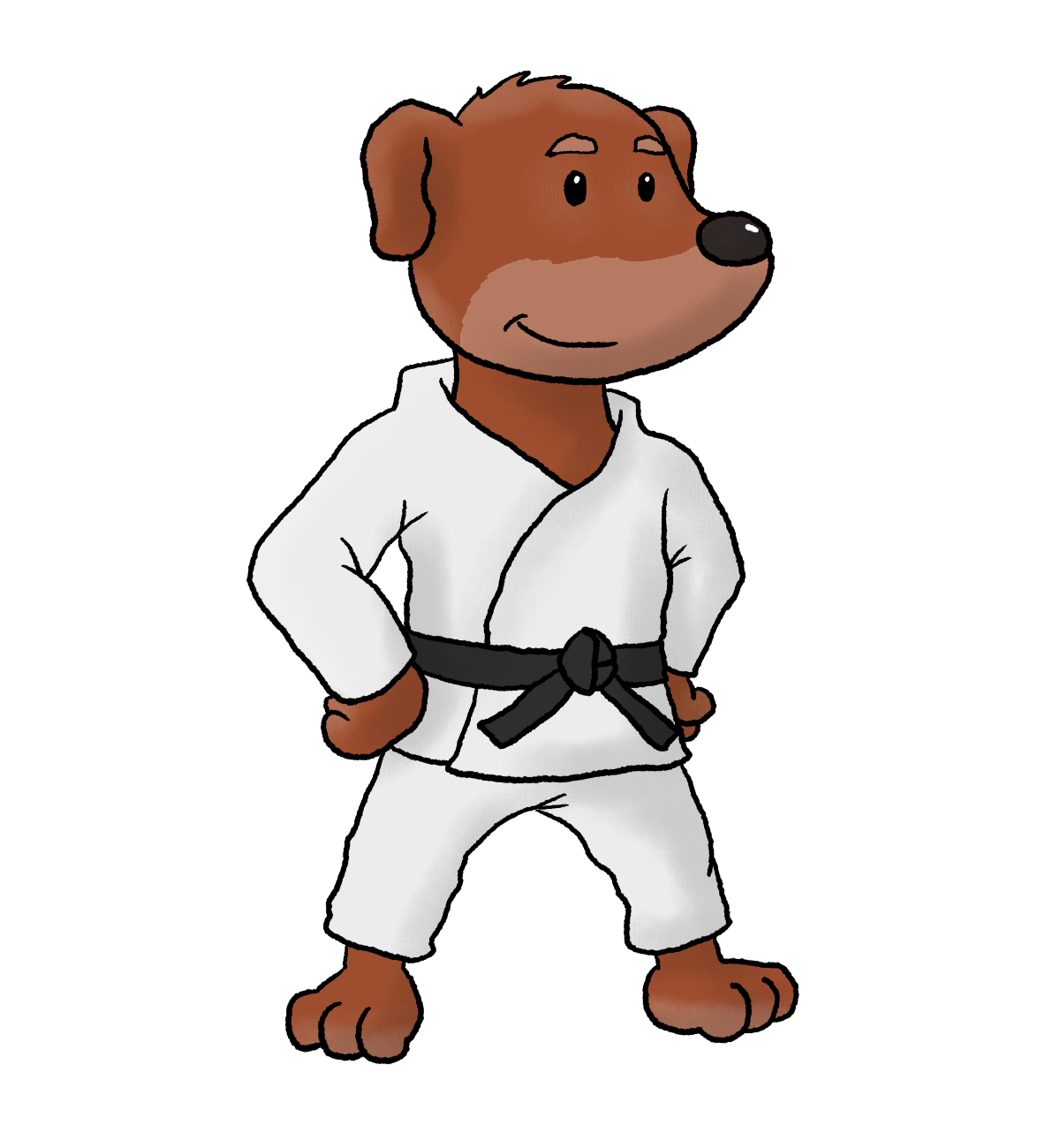 judo hond dier